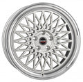 Borbet B silver rim polished Alufelge 8x18 Zoll ET35 LK 5x112 ML66.5