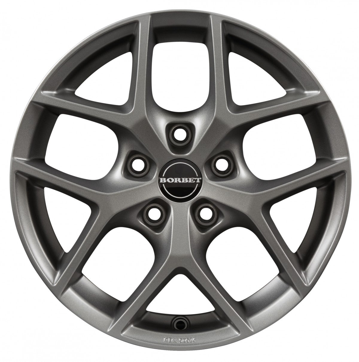 Borbet Y titan matt Alufelge 7x17 Zoll ET40 LK 5x112 ML72.5 – Bild 2
