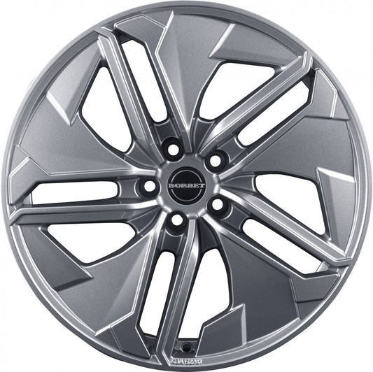 Borbet TX metal grey glossy 9x20 ET30 - LK5/112 ML66.5