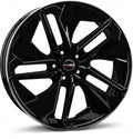 Borbet TX black rim polished glossy 9x21 ET45 - LK5/120 ML72.5