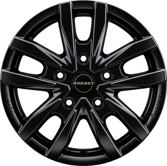 Borbet CW5 black matt 7.5x18 ET53 - LK5/118 ML71.1