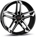 Borbet ATX black polished glossy 8x19 ET50 - LK5/108 ML72.5