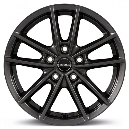 Borbet W mistral anthracite glossy 8x19 ET48 - LK5/114.3 ML72.5