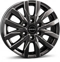 Borbet CW6 mistral anthracite glossy Alufelge 6.5x16 Zoll ET62 LK 6x130 ML84.1
