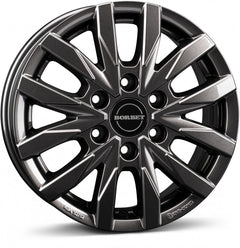 Borbet CW6 mistral anthracite glossy Alufelge 6.5x16 Zoll ET62 LK 6x130 ML84.1