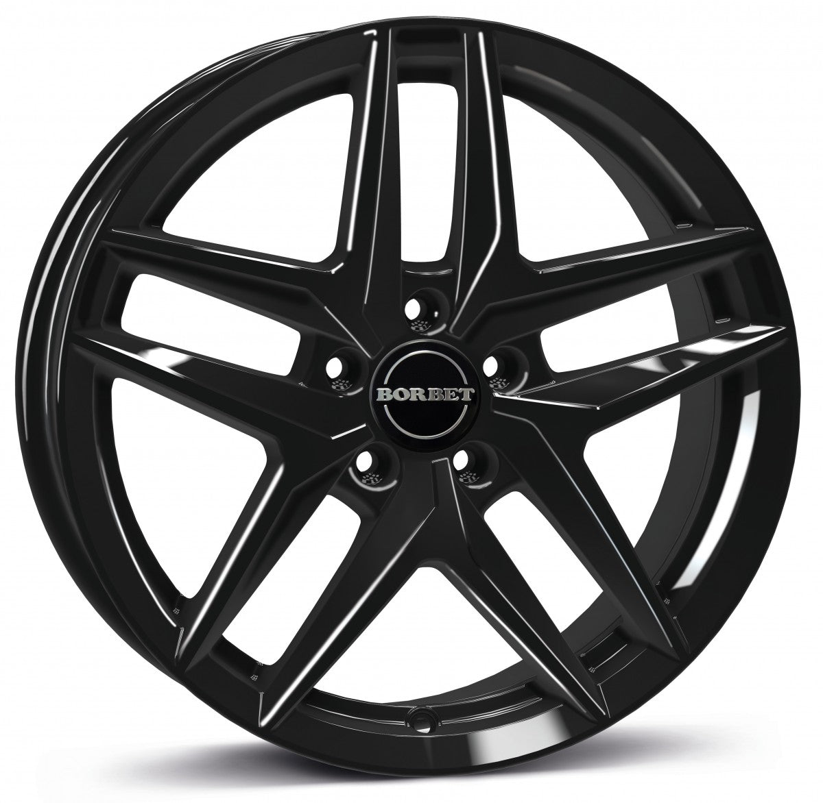 Borbet Z black glossy 8.5x20 ET43 - LK5/112 ML66.5