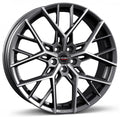 Borbet BY titan polished matt 8.5x21 ET49 - LK5/114.3 ML67.1