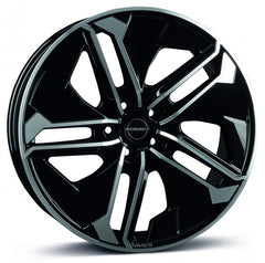 Borbet TX black polished glossy Alufelge 9x21 Zoll ET40 LK 5x112 ML66.5