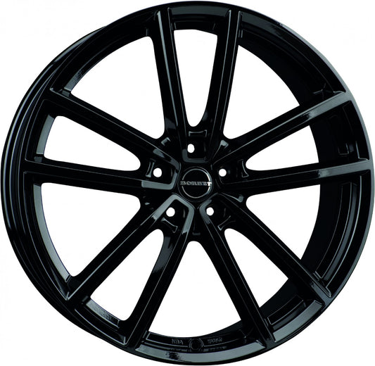 Borbet W black glossy 8x18 ET40 - LK5/112 ML66.5