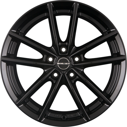 Borbet W Black Glossy Alufelge 8x18 Zoll ET50 LK 5x108 ML72.5 – Bild 3