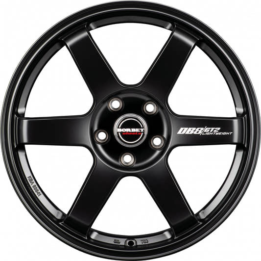 Borbet DB8GT2 black matt 8.5x18 ET35 - LK5/100 ML64.1