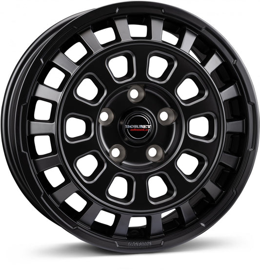 Borbet CW7 black matt 7.5x18 ET53 - LK5/118 ML71.1