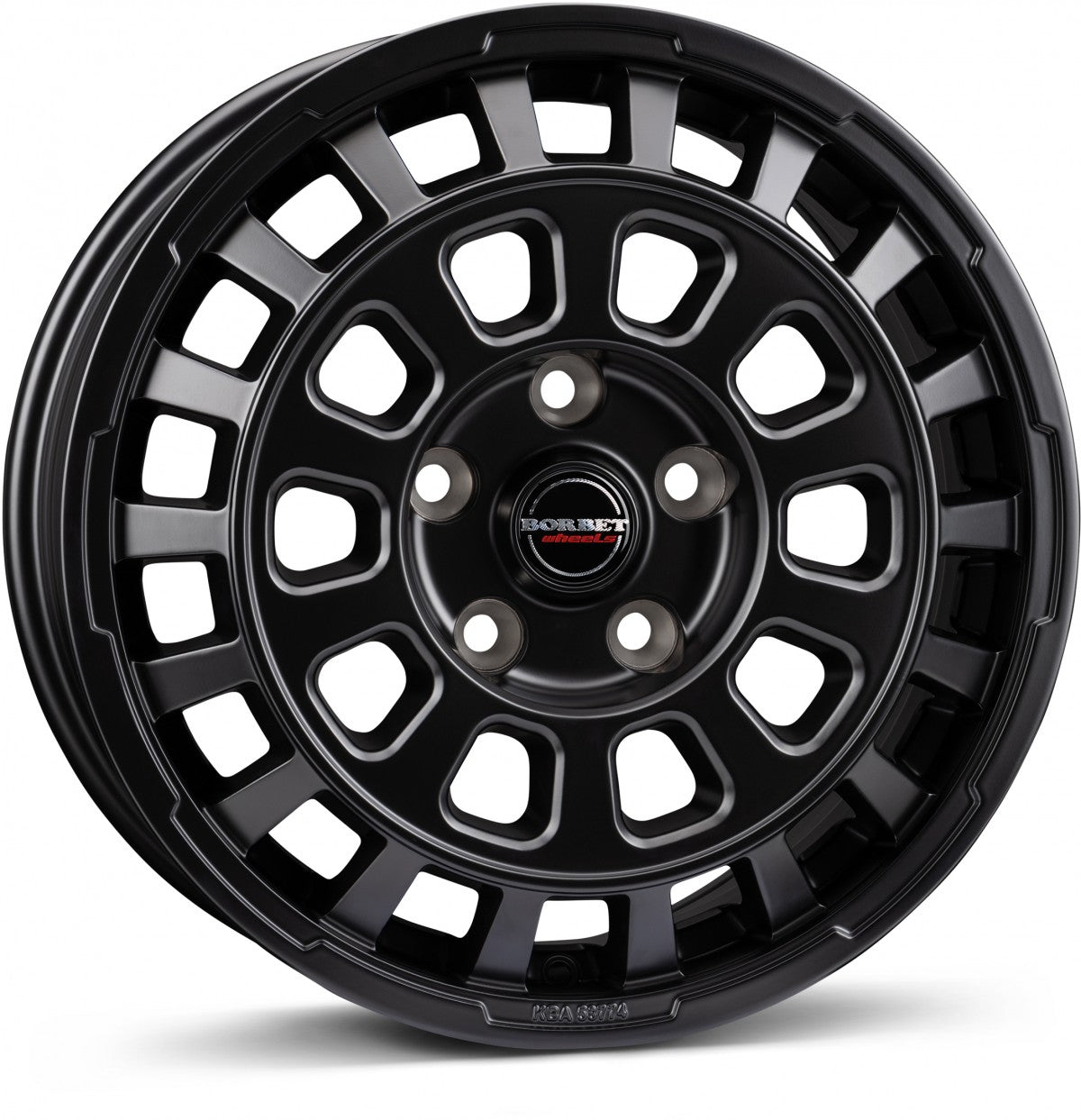 Borbet CW7 black matt Alufelge 7.5x18 Zoll ET53 LK 5x120 ML65.1