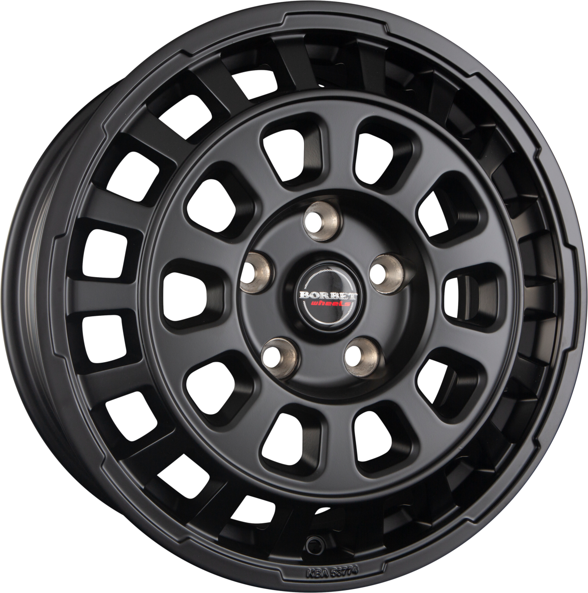 Borbet CW7 black matt Alufelge 7.5x18 Zoll ET53 LK 5x120 ML65.1 – Bild 4