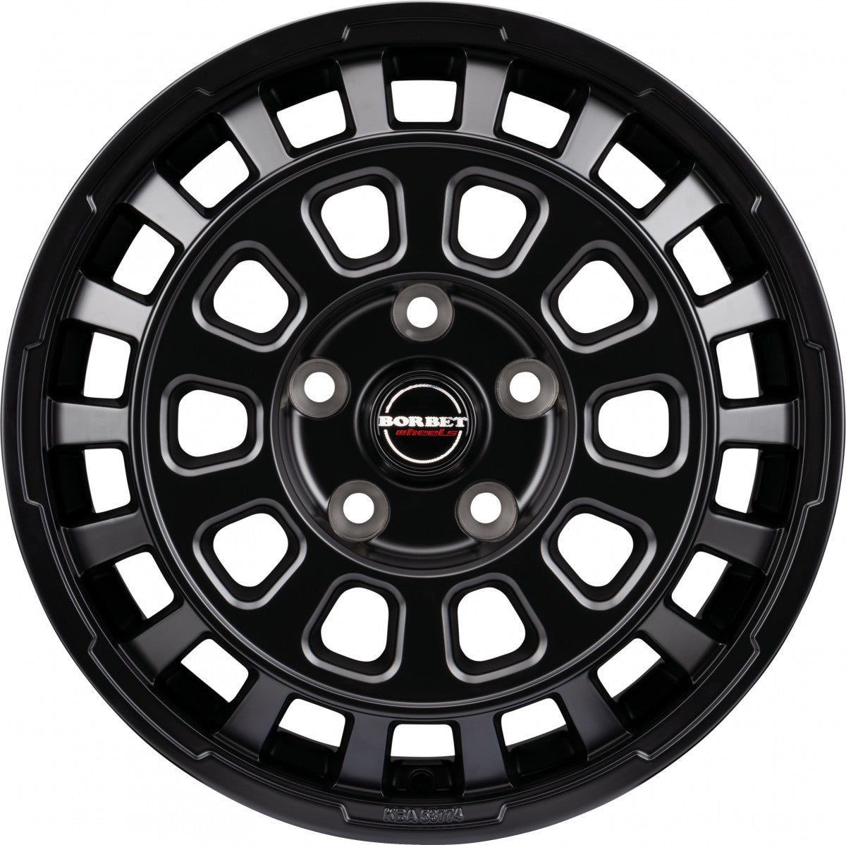 Borbet CW7 black matt Alufelge 7.5x18 Zoll ET53 LK 5x120 ML65.1 – Bild 2