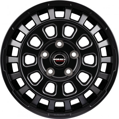 Borbet CW7 black matt Alufelge 7.5x18 Zoll ET53 LK 5x120 ML65.1 – Bild 2