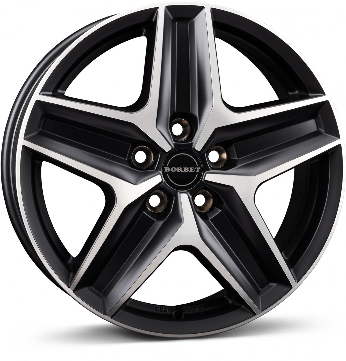 Borbet CWZ black polished matt 7.5x18 ET53 - LK5/118 ML71.1