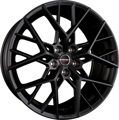 Borbet BY black matt Alufelge 8x18 Zoll ET45 LK 5x114.3 ML72.5 – Bild 5