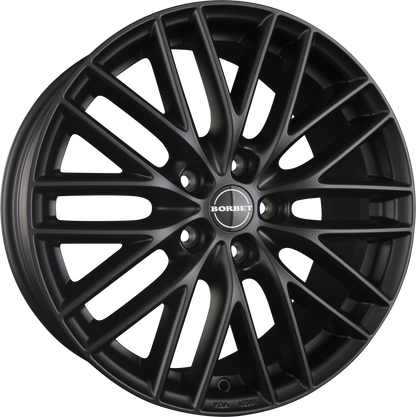 Borbet BS5 black matt Alufelge 8x18 Zoll ET40 LK 5x114.3 ML72.5 – Bild 6