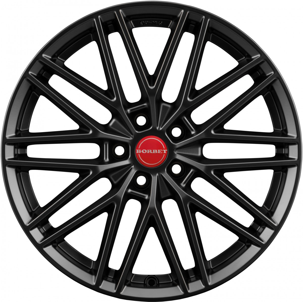 Borbet BS5 black matt Alufelge 8x18 Zoll ET40 LK 5x114.3 ML72.5 – Bild 4