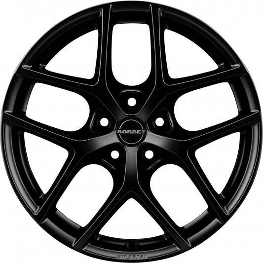 Borbet Y black matt Alufelge 8x18 Zoll ET37 LK 5x112 ML66.6