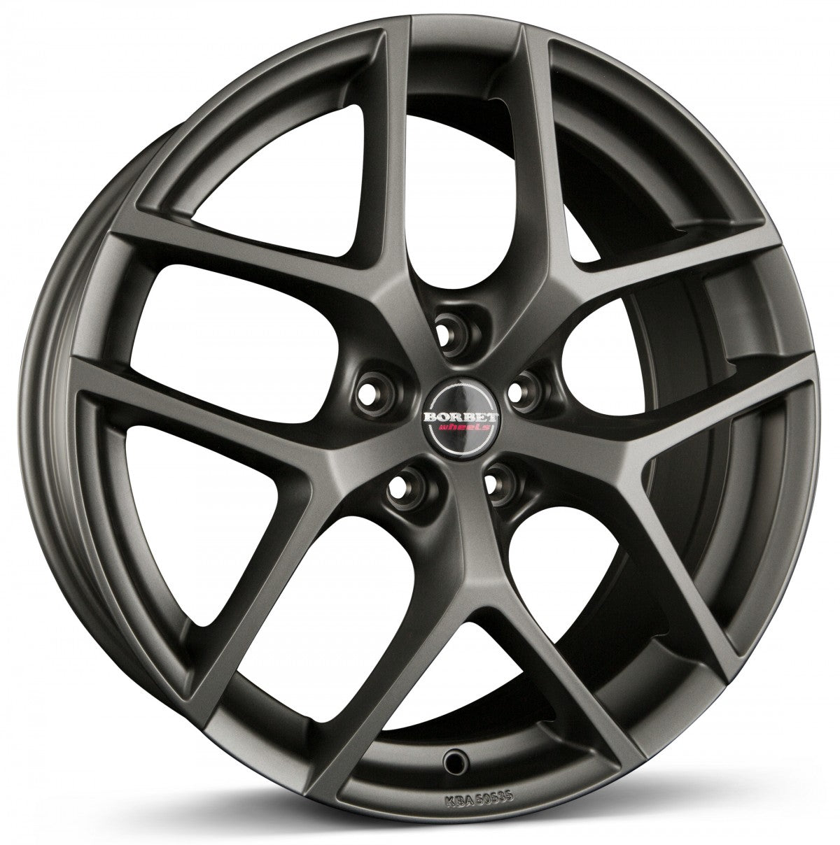 Borbet Y titan matt 19-Zoll 8.5x19 ET48 - LK5/108 ML72.5