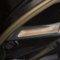 Borbet LX Black Glossy Gold Spoke Rim Alufelge 8x18 Zoll ET45 LK 5x108 ML72.5
