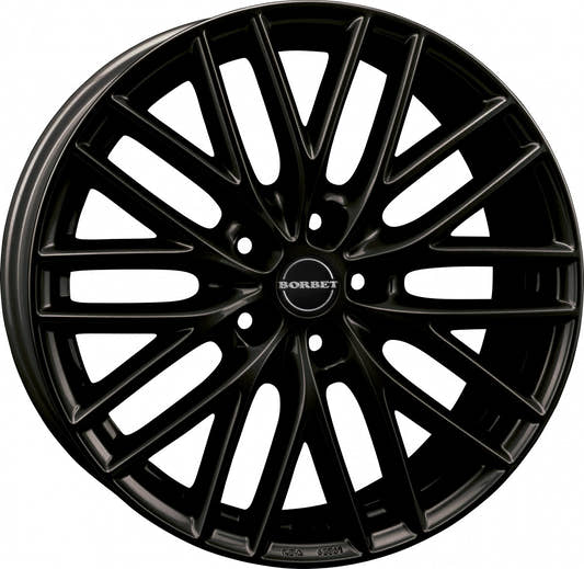 Borbet BS5 black matt Alufelge 8x19 Zoll ET50 LK 5x114.3 ML72.5