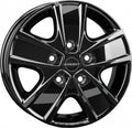 Borbet CWG black glossy 6x16 ET68 - LK5/130 ML78.1