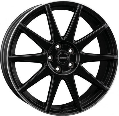 Borbet GTX black rim polished matt 8x19 ET42 - LK5/108 ML72.5