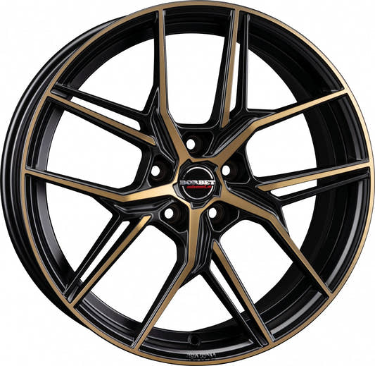 Borbet QX black bronze matt Alufelge 8x19 Zoll ET40 LK 5x112 ML66.5