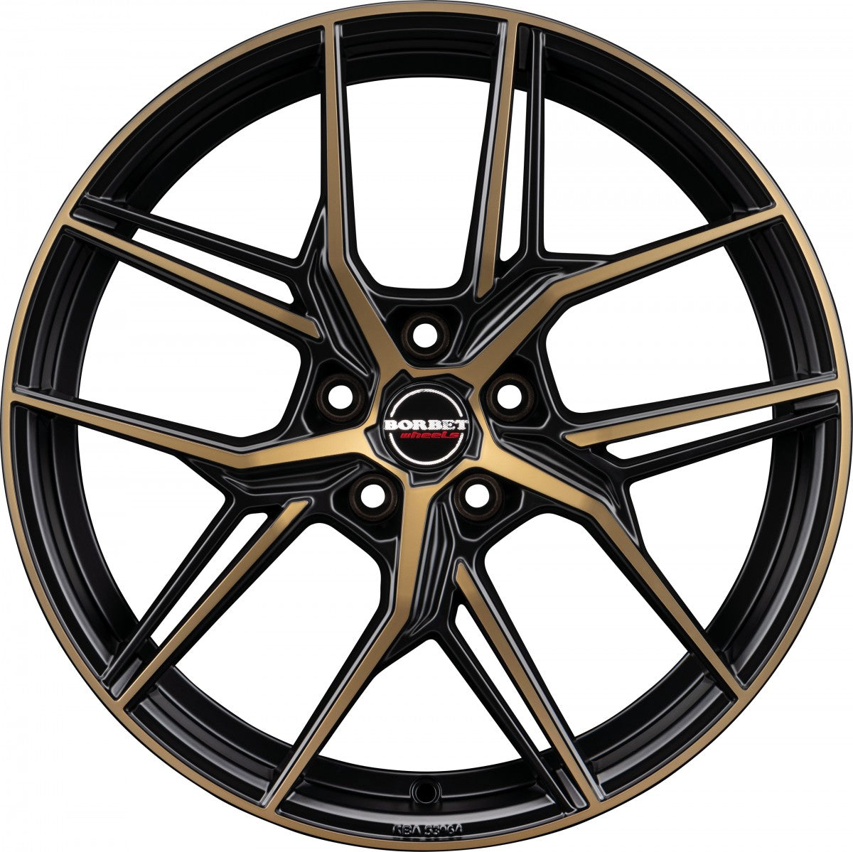Borbet QX black bronze matt Alufelge 8x19 Zoll ET40 LK 5x112 ML66.5 – Bild 2
