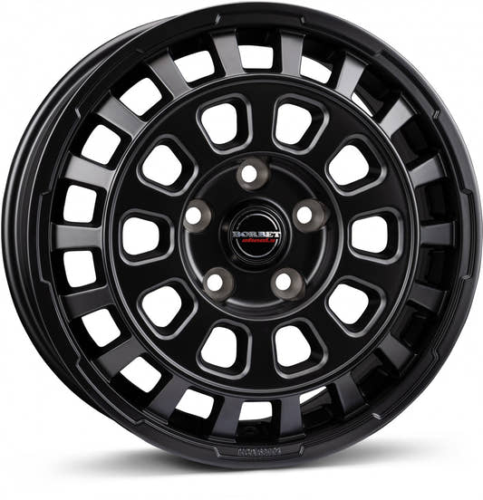 Borbet CW7 black matt 8x18 ET53 - LK5/120 ML65.1