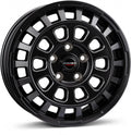 Borbet CW7 black matt 7x17 ET46 - LK5/108 ML65.1