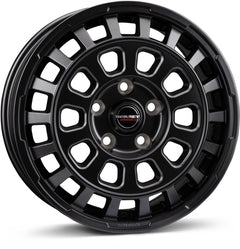 Borbet CW7 black matt Alufelge 7x17 Zoll ET55 LK 5x120 ML65.1
