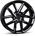 Borbet N black glossy Alufelge 6.5x16 Zoll ET37 LK 4x108 ML72.5