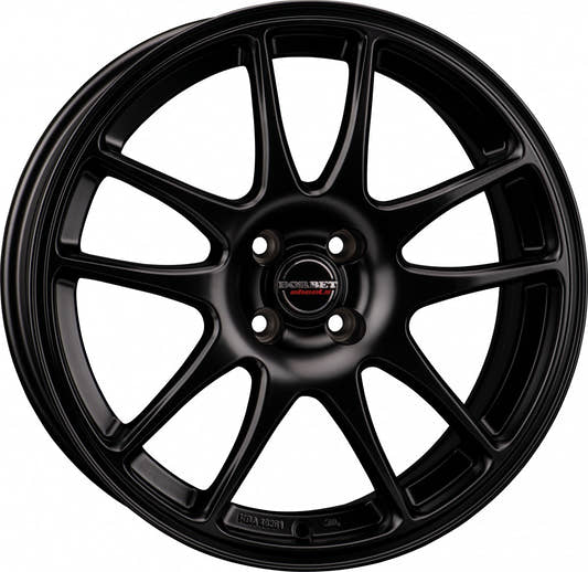 Borbet RS black matt Alufelge 7x17 Zoll ET45 LK 4x100 ML64