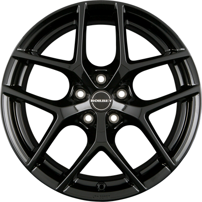 Borbet Y black glossy Alufelge 8.5x20 Zoll ET20 LK 5x112 ML66.5 – Bild 5