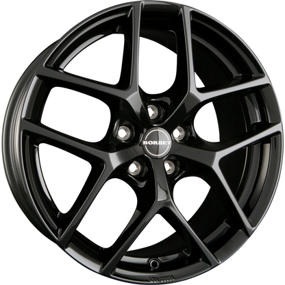 Borbet Y black glossy Alufelge 8.5x20 Zoll ET41 LK 5x112 ML66.5 – Bild 6