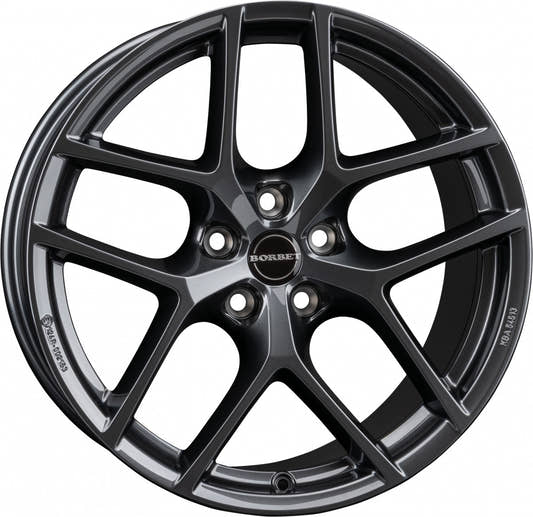 Borbet Y electric grey Alufelge 9.5x20 Zoll ET45 LK 5x114.3 ML64.1