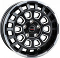 Borbet CW7 black rim window polished matt Alufelge 7.5x18 Zoll ET53 LK 5x120 ML65.1