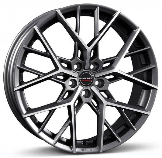Borbet BY titan polished matt 10.5x21 ET45 - LK5/120 ML64.2