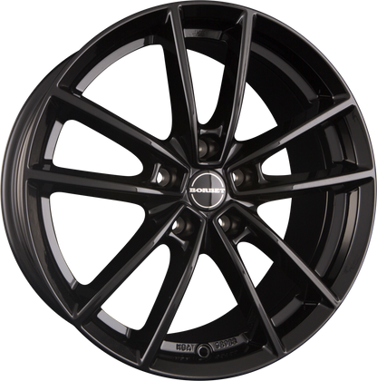 Borbet W Black Glossy Alufelge 8.5x21 Zoll ET40 LK 5x114.3 ML72.5 – Bild 2