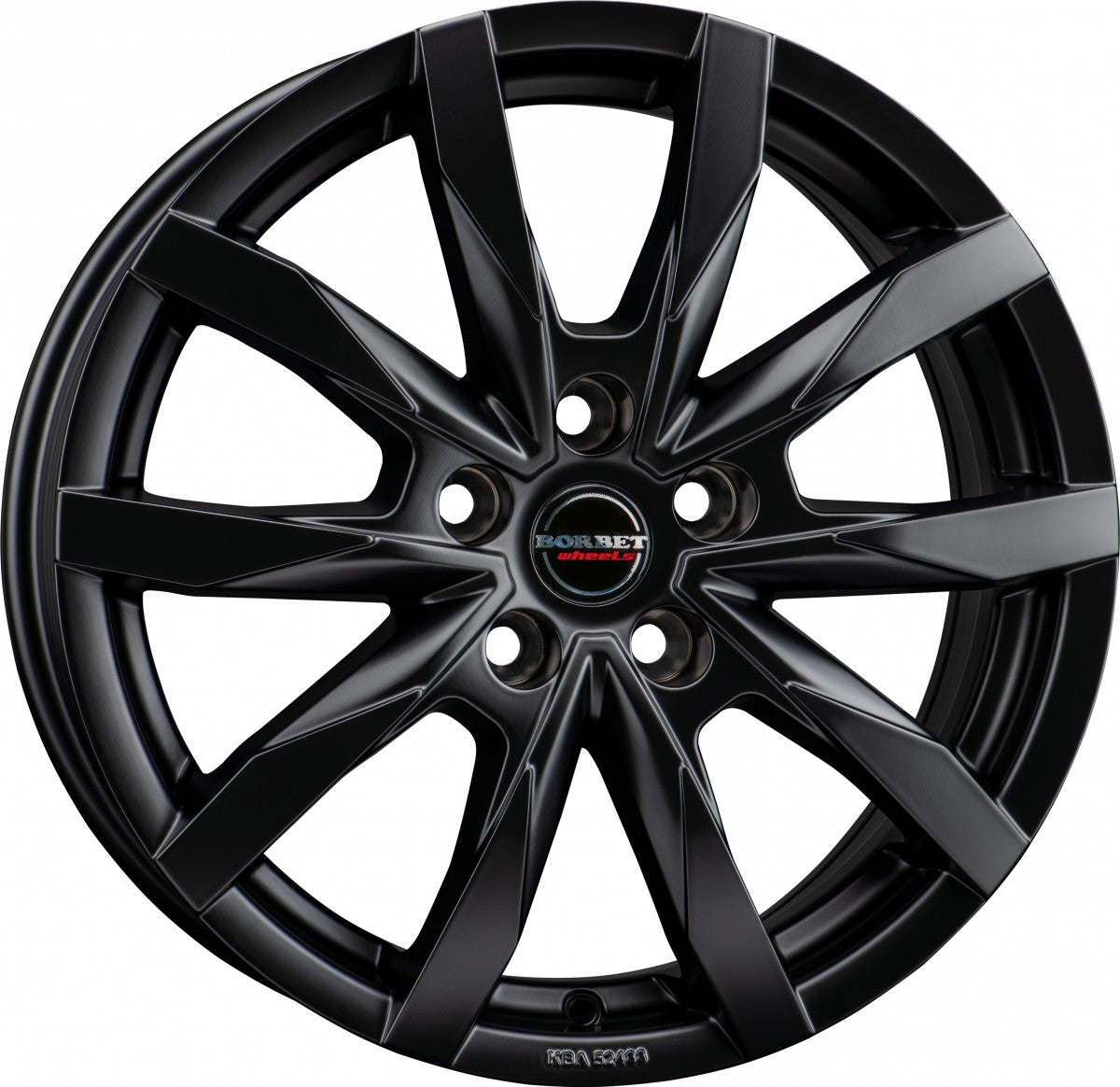 Borbet CW5 black matt Alufelge 6.5x16 Zoll ET60 LK 5x120 ML65.1 – Bild 3