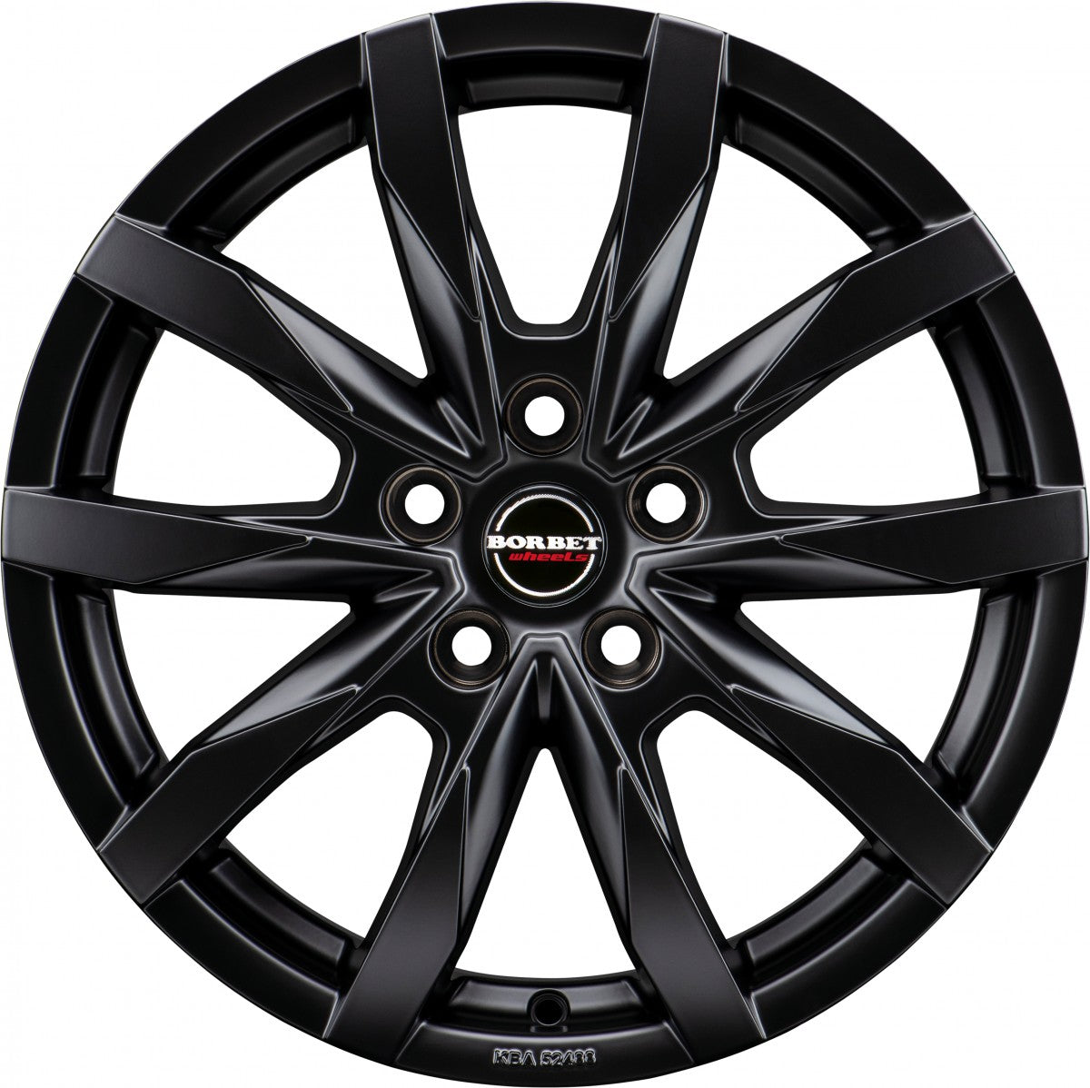 Borbet CW5 black matt Alufelge 6.5x16 Zoll ET60 LK 5x120 ML65.1 – Bild 4