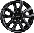 Borbet CW5 black matt 6x16 ET68 - LK5/118 ML71.1
