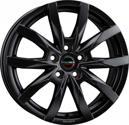 Borbet CW5 black matt 6x16 ET68 - LK5/118 ML71.1