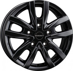 Borbet CW5 black matt Alufelge 6x16 Zoll ET68 LK 5x130 ML78.1