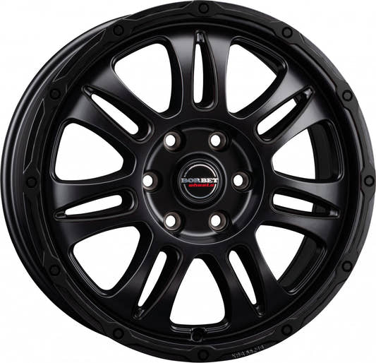 Borbet CW8 black matt 8x18 ET50 - LK5/118 ML71.1