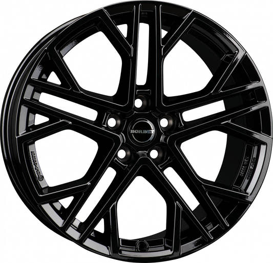 Borbet XV black glossy Alufelge 8.5x19 Zoll ET30 LK 5x112 ML72.5